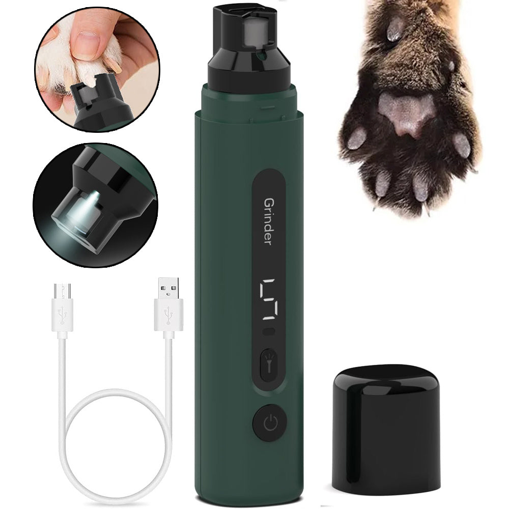 Dog Nail Grinder Electric Pet Nail Trimmer