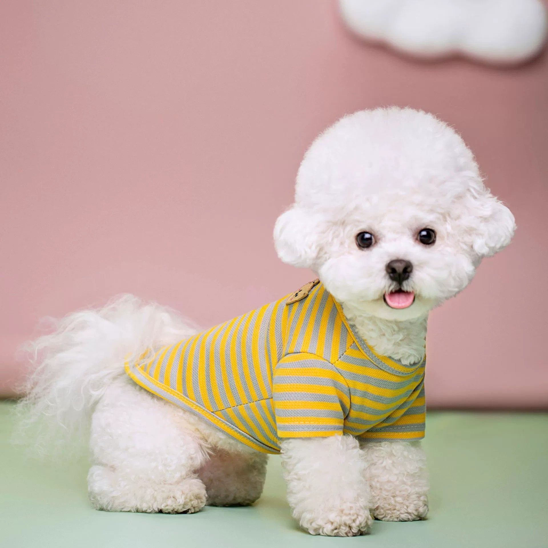 Summer Pet Dog Clothes Breathable T-shirt