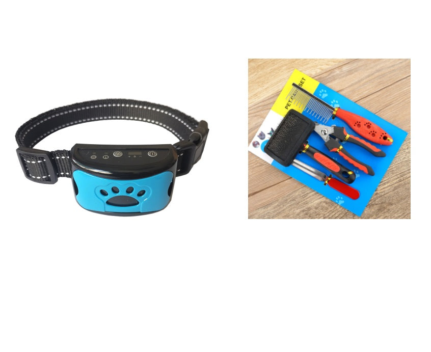 Waterproof Dog Training Collar – Rechargeable with Shock, Vibration, and Sound, Electric Remote Control.