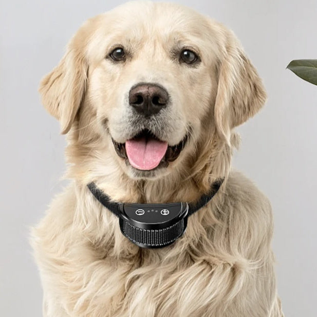 Rechargeable Electric Dog Anti-Bark Shock Collar, Automatic Bark Stopper