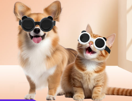 Dog Sunglasses Goggles Cat Headdress UV Protection Pet Supplies