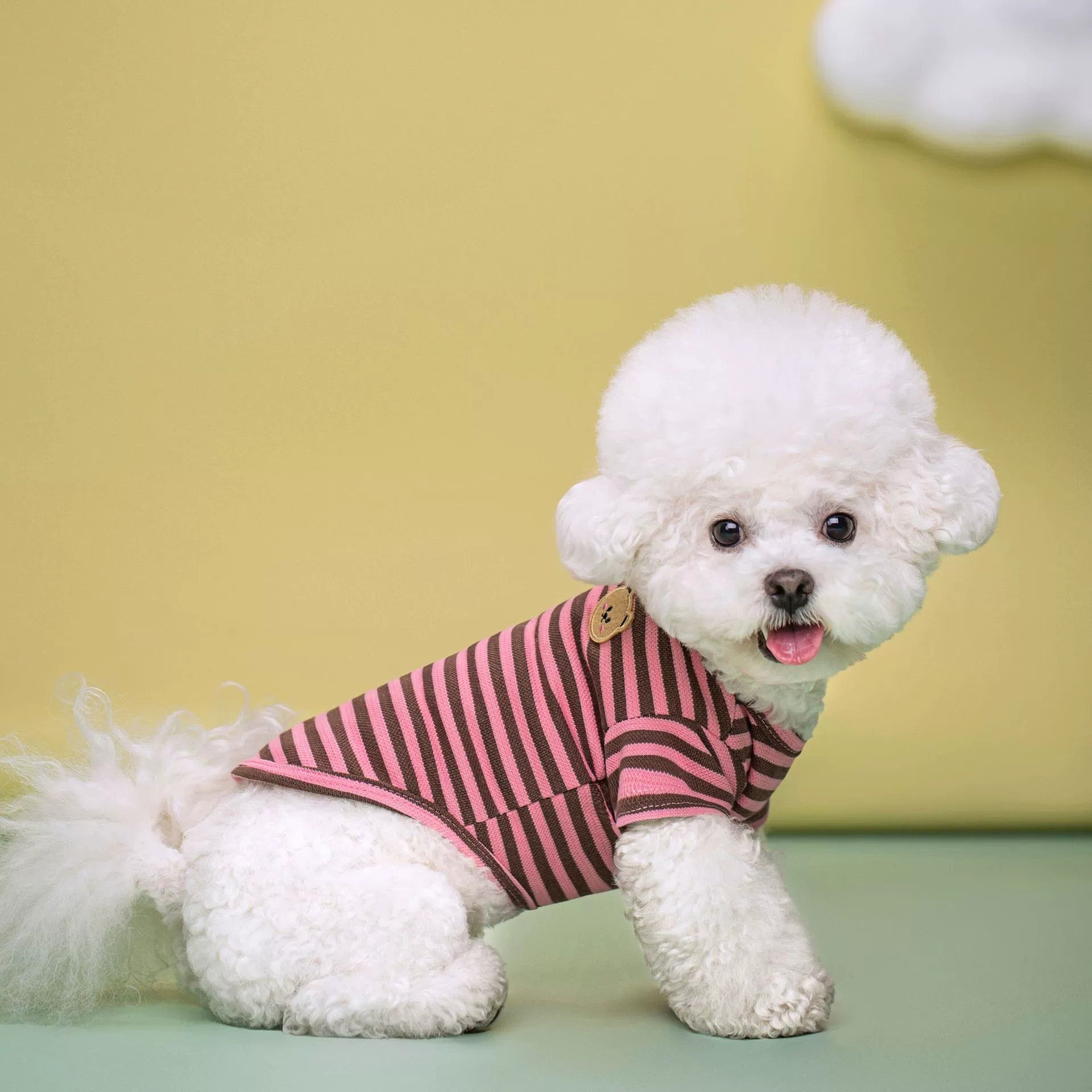 Summer Pet Dog Clothes Breathable T-shirt